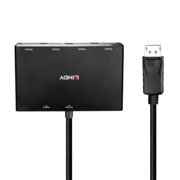 Lindy Hub MST DisplayPort 1.2, 4 ports