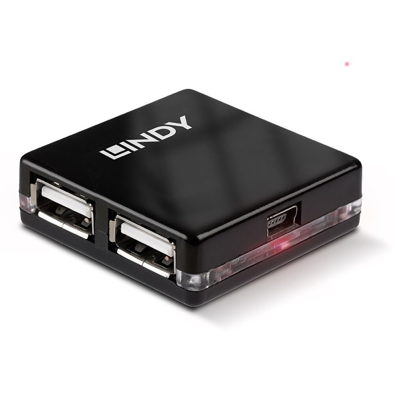 Lindy Mini Hub USB 2.0 4 ports