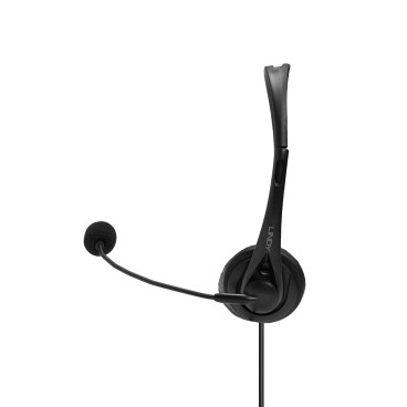 Lindy Micro-casque filaire USB Type A avec contrôle In-line