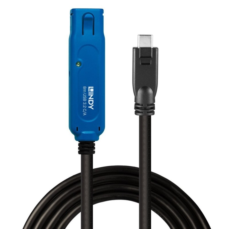 Lindy Rallonge Active Pro USB 3.2 5Gbit s C A, 8m