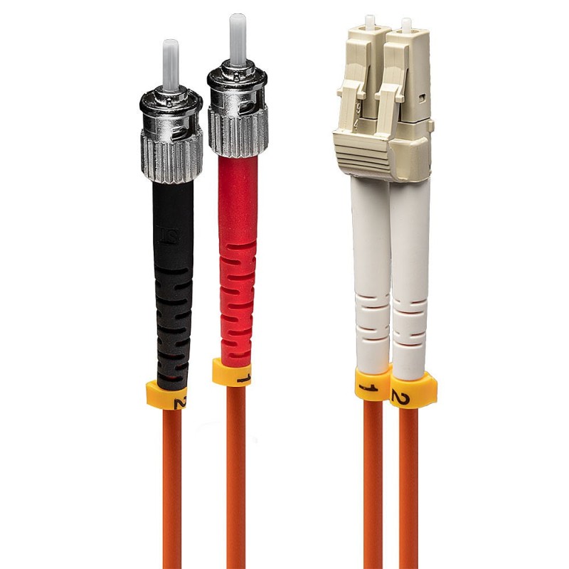 Lindy Fibre optique Duplex LC   ST 3m