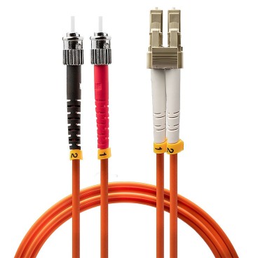 Lindy Fibre optique Duplex LC   ST 3m