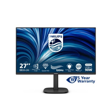 Philips 3000 series 27B2U3601 00 écran plat de PC 68,6 cm (27") 2560 x 1440 pixels Quad HD LCD Noir