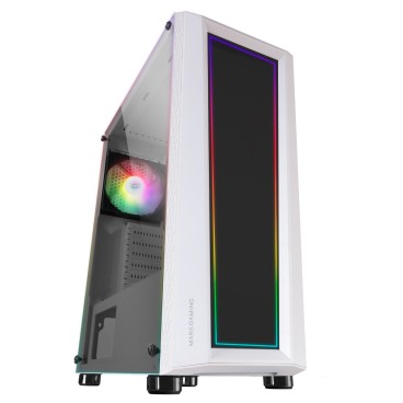 Mars Gaming MCARTW unité centrale Midi Tower Blanc