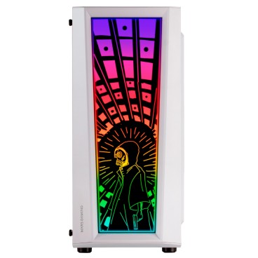 Mars Gaming MCARTW unité centrale Midi Tower Blanc
