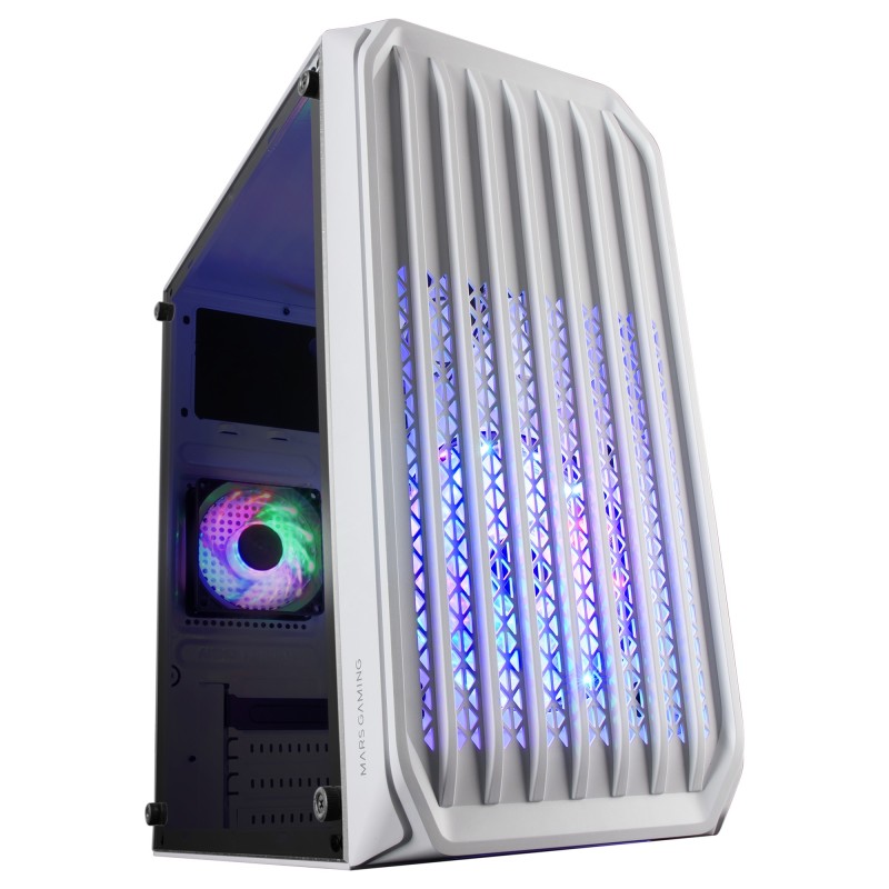 Mars Gaming MCS2W unité centrale Mini Tower Blanc