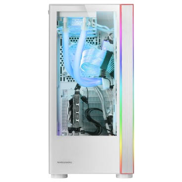 Mars Gaming MCULTRAW unité centrale Tower Blanc