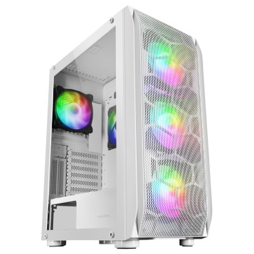 Mars Gaming MCKXW unité centrale Tower Blanc