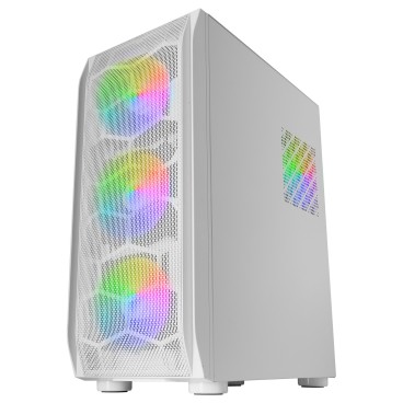 Mars Gaming MCKXW unité centrale Tower Blanc