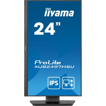iiyama XUB2497HSU-B2 écran plat de PC 60,5 cm (23.8") 1920 x 1080 pixels Full HD LED Noir