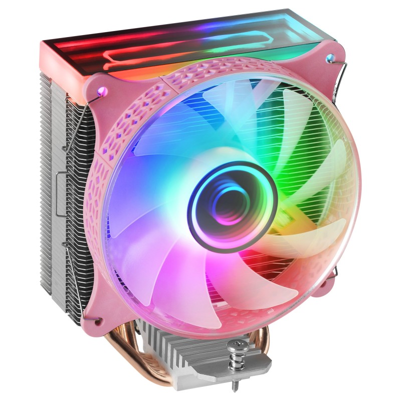 Mars Gaming MCPU-VR Processeur Refroidisseur de liquide tout-en-un 12 cm Rose 1 pièce(s)