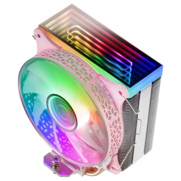 Mars Gaming MCPU-VR Processeur Refroidisseur de liquide tout-en-un 12 cm Rose 1 pièce(s)