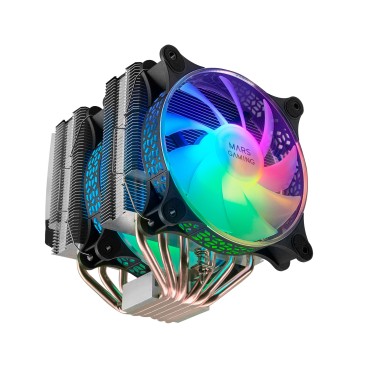 Mars Gaming MCPU-XT Processeur Refroidisseur de liquide tout-en-un 12 cm Noir 1 pièce(s)
