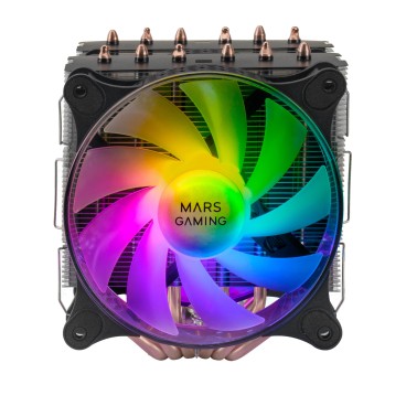 Mars Gaming MCPU-XT Processeur Refroidisseur de liquide tout-en-un 12 cm Noir 1 pièce(s)