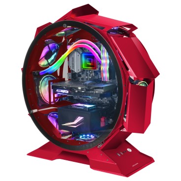 Mars Gaming MCORBR unité centrale Tower Rouge