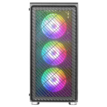 Mars Gaming MCF unité centrale Midi Tower Noir