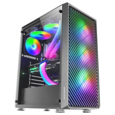 Mars Gaming MCF unité centrale Midi Tower Noir