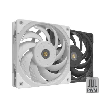 Mars Gaming MF-NC Boitier PC Ventilateur 12 cm Blanc 1 pièce(s)
