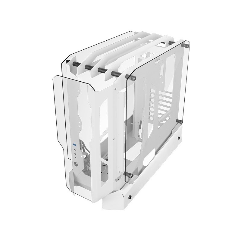 Mars Gaming MC-EDGEW Midi Tower Blanc