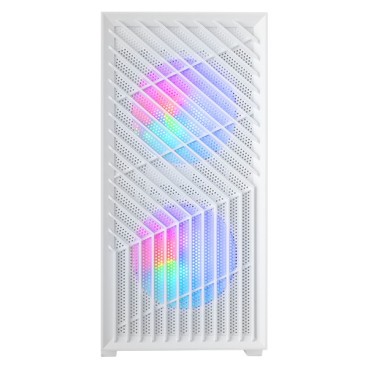 Mars Gaming MC-VORTEXW Mini Tower Blanc