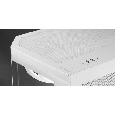 Mars Gaming MC-3TCOREMW Mini Tower Blanc