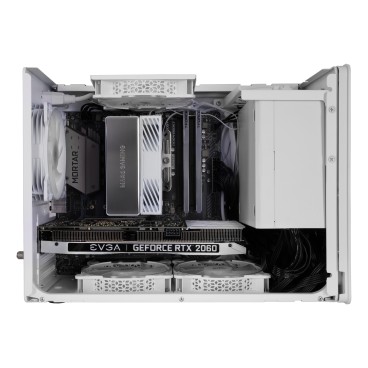 Mars Gaming MC-XPROW Mini Tower Blanc