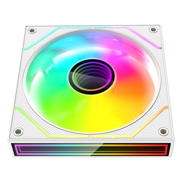 Mars Gaming MF3DPROKITW système de refroidissement d’ordinateur Boitier PC Ventilateur 12 cm Blanc