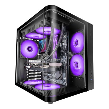 Mars Gaming MC-CURV Midi Tower Noir