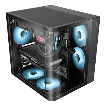 Mars Gaming MC-CURV Midi Tower Noir