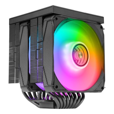 Mars Gaming MCPU-LCDPRO Processeur Refroidisseur d'air 12 cm Noir 1 pièce(s)