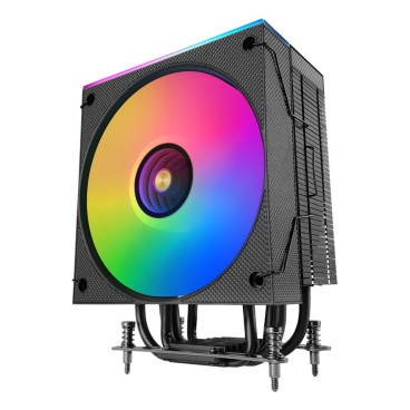 Mars Gaming MCPU-LCD Processeur Refroidisseur d'air 12 cm Noir 1 pièce(s)