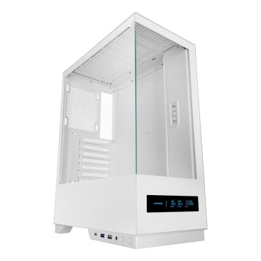 Mars Gaming MC-PULSARW Midi Tower Blanc
