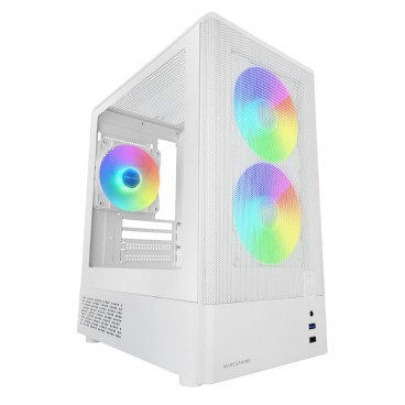 Mars Gaming MC-ONYXW Mini Tower Blanc