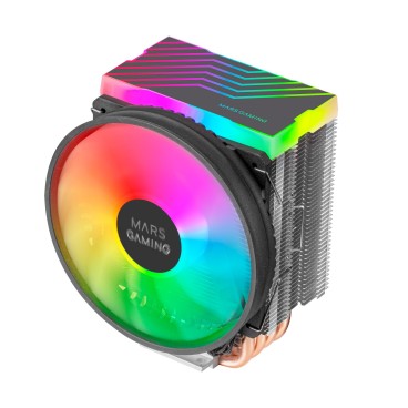 Mars Gaming MCPU44 système de refroidissement d’ordinateur Processeur Refroidisseur d'air 11 cm Noir 1 pièce(s)