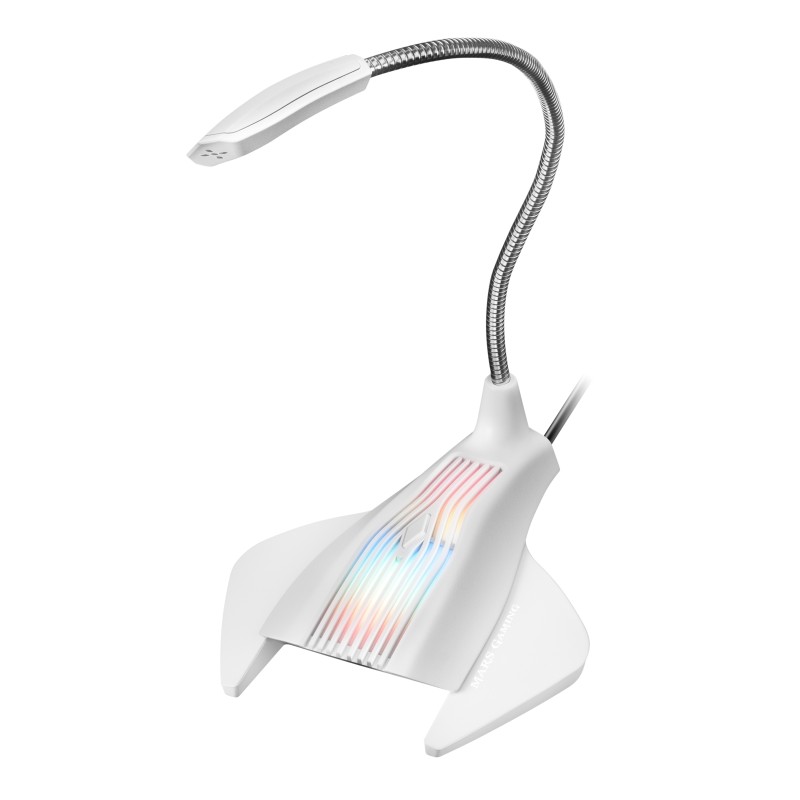 Mars Gaming MMICW microphone Blanc Microphone de table