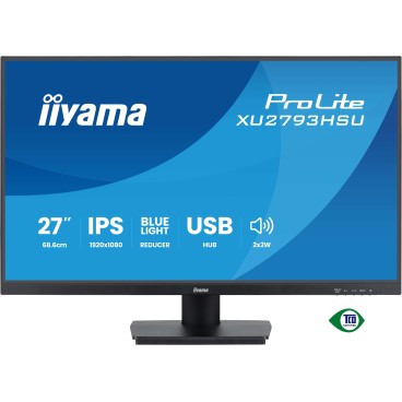 iiyama ProLite XU2793HSU-B7 écran plat de PC 68,6 cm (27") 1920 x 1080 pixels Full HD LED Noir