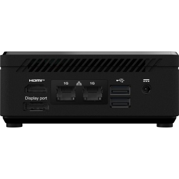 MSI Cubi N ADL S-078EU Intel® N N100 4 Go DDR4-SDRAM 128 Go SSD Windows 11 Pro Mini PC Noir
