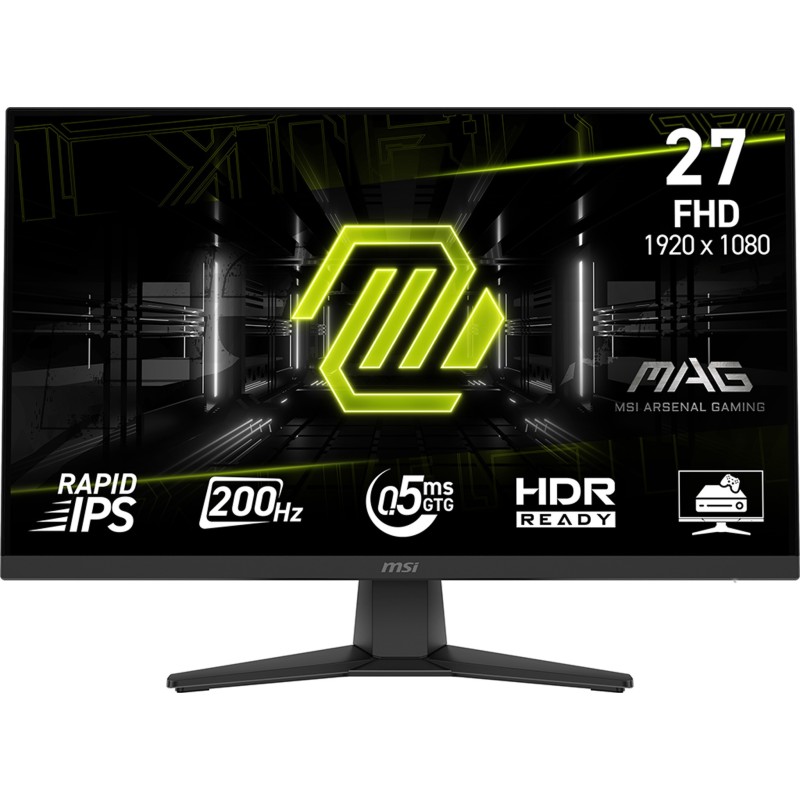 MSI MAG 272F écran plat de PC 68,6 cm (27") 1920 x 1080 pixels Full HD Noir