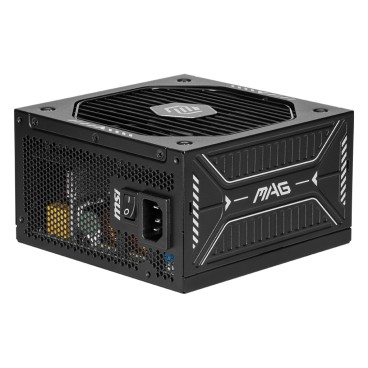 MSI MAG A650GLS PCIE5 unité d'alimentation d'énergie 650 W 24-pin ATX ATX Noir