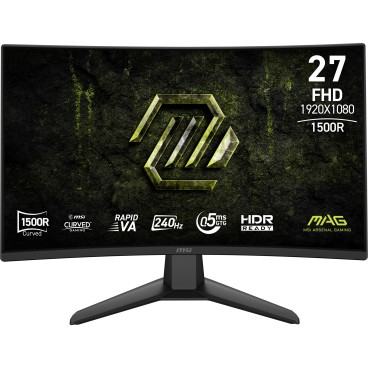 MSI MAG 274CF X24 écran plat de PC 68,6 cm (27") 1920 x 1080 pixels Full HD Noir