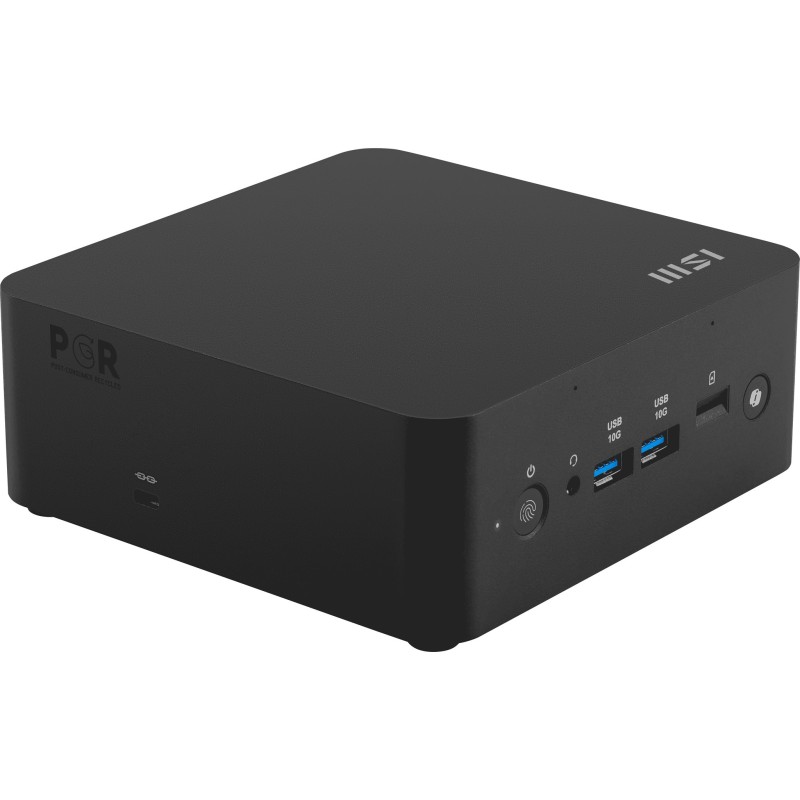 MSI Cubi NUC AI+ 2MG-007EU Copilot+ PC Intel Core Ultra 9 288V 32 Go LPDDR5x-SDRAM 1 To SSD Windows 11 Pro Mini PC Noir