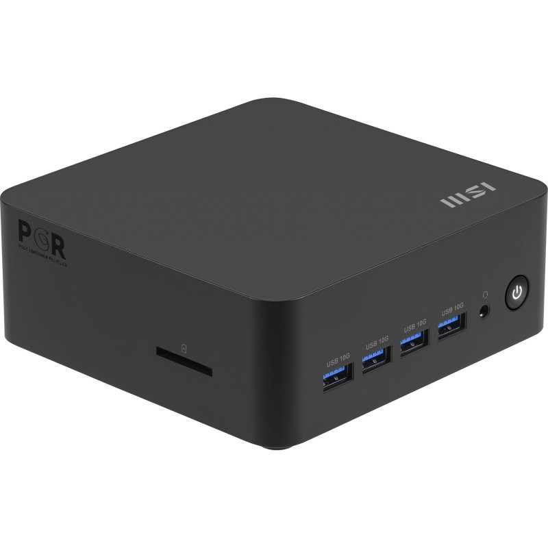 MSI Cubi Z AI 8M-006BEU Cube Noir 8845HS AMD SoC 3,8 GHz Haut-parleurs intégrés
