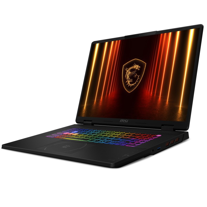 MSI Crosshair 18 HX AI A2XWFKG-048FR Intel Core Ultra 7 255HX Ordinateur portable 45,7 cm (18") Quad HD+ 16 Go DDR5-SDRAM 1 To