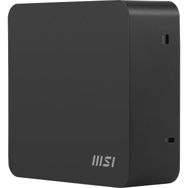 MSI Cubi Z AI 8M-013EU AMD Ryzen™ 5 8645HS 16 Go DDR5-SDRAM 512 Go SSD Windows 11 Pro Mini PC Noir