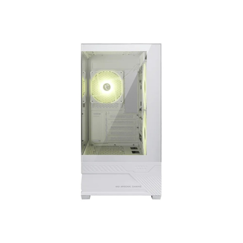 MSI MAG PANO M110R Mini Tower Blanc