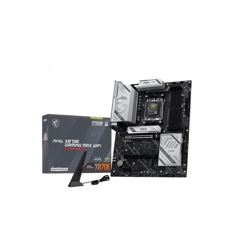 MSI MAG X870E GAMING MAX WIFI carte mère AMD X870E Emplacement AM5 ATX
