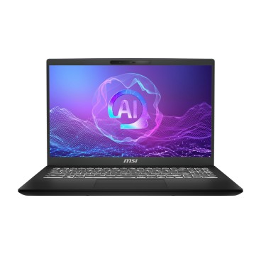 MSI Modern 15 H AI C2HMG-282FR Intel Core Ultra 9 285H Ordinateur portable 39,6 cm (15.6") Full HD 16 Go DDR5-SDRAM 512 Go SSD