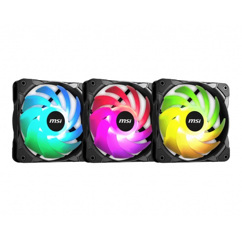MSI MAX F12A-3 système de refroidissement d’ordinateur Boitier PC Ventilateur Noir