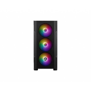MSI MAG Forge M100R Midi Tower Noir, Transparent