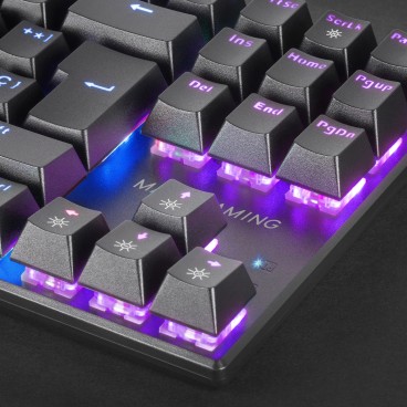 Mars Gaming MK80 clavier USB AZERTY Français Noir